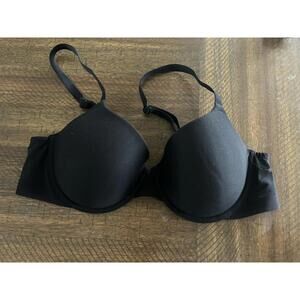 Wacoal 855387 Shape Revelation Shallow Contour Underwire Bra Black 36C